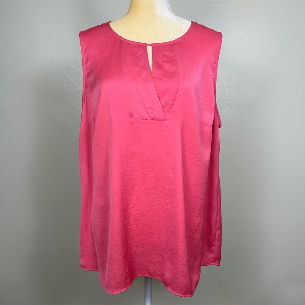CAbi Pink Sleeveless Top